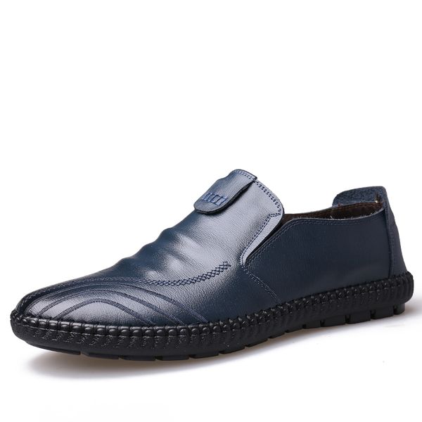 luxury men's genuine leather loafers men slip-on blue black casual flat shoes for men walking driving shoes dropshipping 39-44
luxury men's genuine leather loafers men slip-on blue black casual flat shoes for men walking driving shoes dropshipping 39-44