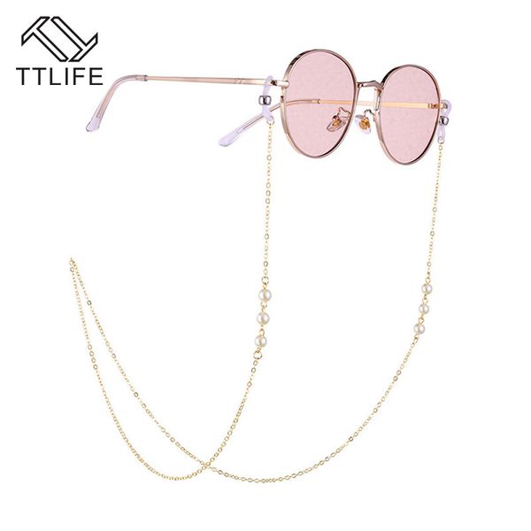 ttlife stainless steel 79cm sunglasses lanyard strap necklace eyeglass white pearl chain cord for reading women yjhh0284, Silver
ttlife stainless steel 79cm sunglasses lanyard strap necklace eyeglass white pearl chain cord for reading women yjhh0284, Silver