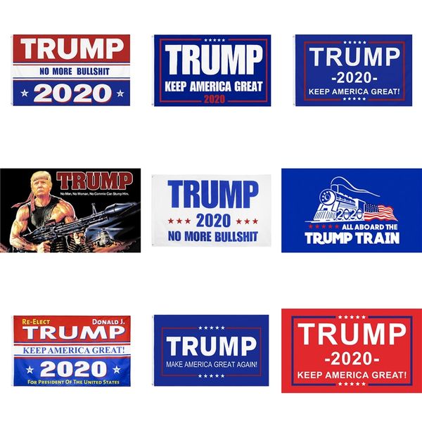 90*150cm trump 2020 flag donald trump keep america great banner new designer flags for festive home garden decoration zza1392-8 #979