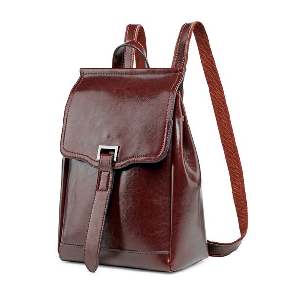 women backpack 2020 new designer fashion travel bag vintage oil wax split cow leather backpack large girl student school bag
women backpack 2020 new designer fashion travel bag vintage oil wax split cow leather backpack large girl student school bag