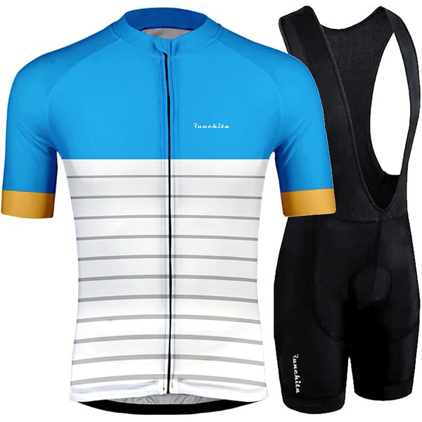 racing sets radtrikot herren kurzarm runchita 2021 summer short sleeve cycling jersey set bib shorts bike camisa ciclismo mtb ropa, Black;blue
racing sets radtrikot herren kurzarm runchita 2021 summer short sleeve cycling jersey set bib shorts bike camisa ciclismo mtb ropa, Black;blue