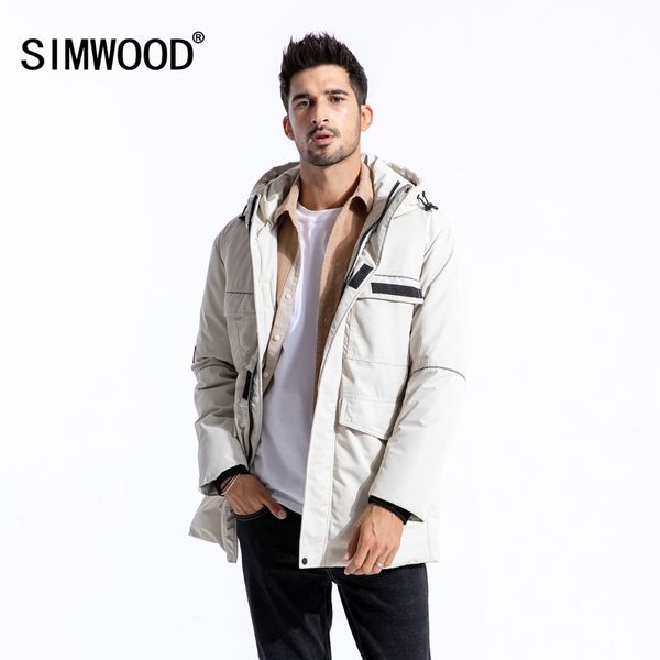 simwood 2018 winter men coats male fashion slim fit pocket jackets casual hooded outerwear parka brand long jacket 180575, Black
simwood 2018 winter men coats male fashion slim fit pocket jackets casual hooded outerwear parka brand long jacket 180575, Black