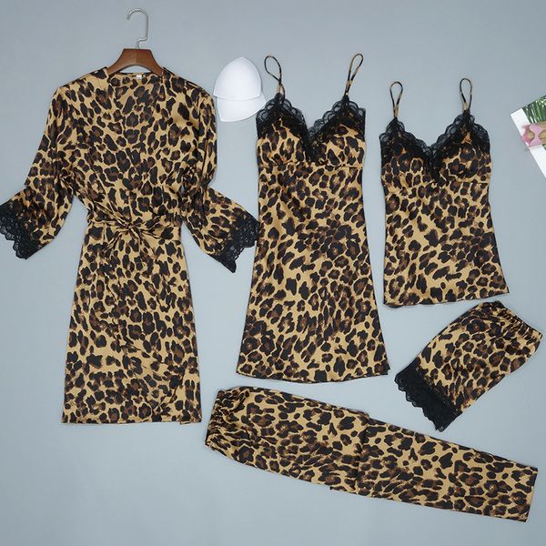korea elegance lace satins silk 5-piece suit pajamas sets women long sleeve silky pyjamas shorts women pijamas homewear, Black;red
korea elegance lace satins silk 5-piece suit pajamas sets women long sleeve silky pyjamas shorts women pijamas homewear, Black;red