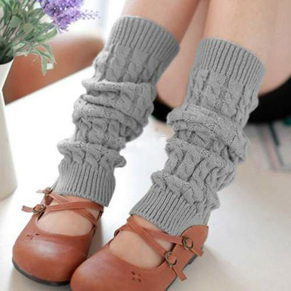 winter lady solid leg warmer women warm knee high winter knit knitting crochet legging female boot slouch 2019, Black;white
winter lady solid leg warmer women warm knee high winter knit knitting crochet legging female boot slouch 2019, Black;white