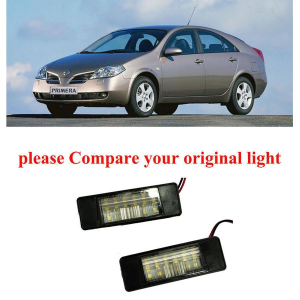 2 лампы xenon white led номерной знак огни для qashqai patnfinder r51 juke primera p12 x-trail безошибочной canbus
2 лампы xenon white led номерной знак огни для qashqai patnfinder r51 juke primera p12 x-trail безошибочной canbus