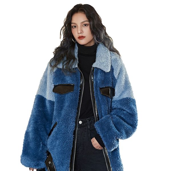 winter coat women new korean fashion design zipper fur integrated temperament commuter lamb plush thick warm jacket z85, Black
winter coat women new korean fashion design zipper fur integrated temperament commuter lamb plush thick warm jacket z85, Black