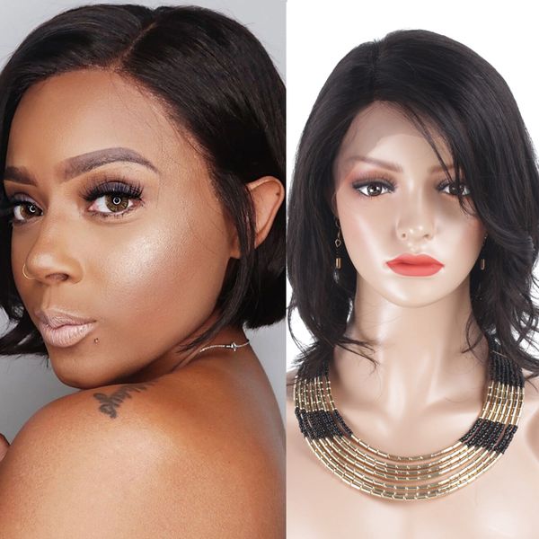 lace front human hair wigs full lace human hair wigs glusess wavy bob wigs 130% density, Black;brown
lace front human hair wigs full lace human hair wigs glusess wavy bob wigs 130% density, Black;brown