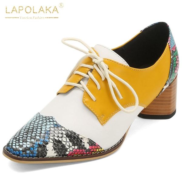 lapolaka новый дизайн 2020 коренастый пятки lace-up управление леди насосы женщина обувь женская весна / осень удобную обувь женщины насосы, Black 
lapolaka новый дизайн 2020 коренастый пятки lace-up управление леди насосы женщина обувь женская весна / осень удобную обувь женщины насосы, Black
