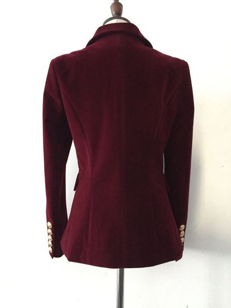 fashion- coat metal lion buckle classic double-breasted smooth velvet suit jacket black wine red royal blue dark blue small suit j1, White;black
fashion- coat metal lion buckle classic double-breasted smooth velvet suit jacket black wine red royal blue dark blue small suit j1, White;black