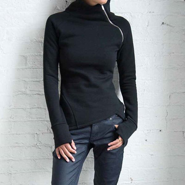 женщины hoodie woman толстовка сек фуфайки 2019 женщин осень повседневная водолазка с длинным рукавом молнии slim fit пуловеры plus size sol, Black
женщины hoodie woman толстовка сек фуфайки 2019 женщин осень повседневная водолазка с длинным рукавом молнии slim fit пуловеры plus size sol, Black