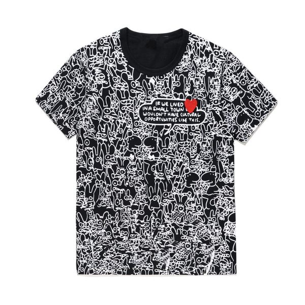 летние мужские футболки дизайнер бренда с короткими рукавами футболки мужчин и женщин комиксы граффити половинчатое пара с короткими рукавам, White;black
летние мужские футболки дизайнер бренда с короткими рукавами футболки мужчин и женщин комиксы граффити половинчатое пара с короткими рукавам, White;black