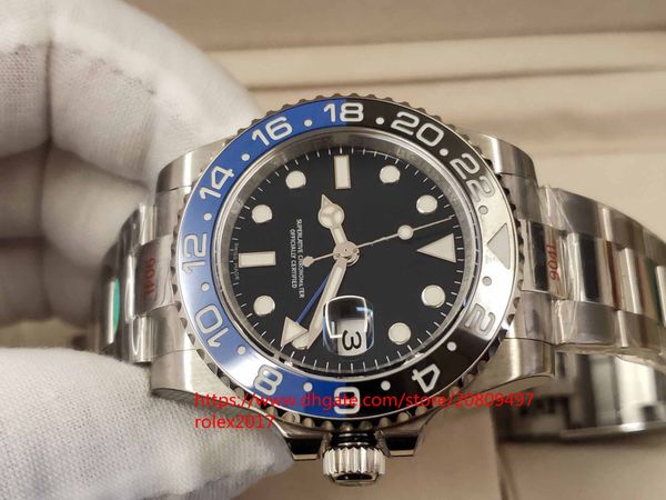 Mens Batman V9 Версия 904L Сталь N Super Factory Cal ETA 3186 Черный Синий Керамический GMT Дайвинг Скол
Mens Batman V9 Версия 904L Сталь N Super Factory Cal ETA 3186 Черный Синий Керамический GMT Дайвинг Скол