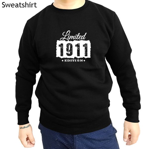 new arrived casual fashion hoodies 1911 106th birthday 106 years old popular tagless men pattern sweatshirt cotton sbz4355, Black
new arrived casual fashion hoodies 1911 106th birthday 106 years old popular tagless men pattern sweatshirt cotton sbz4355, Black