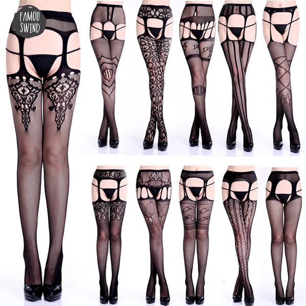 womens suspenders open crotch high waist net panty garter net hose fishnet yarns fishnet tights tt30, Black
womens suspenders open crotch high waist net panty garter net hose fishnet yarns fishnet tights tt30, Black