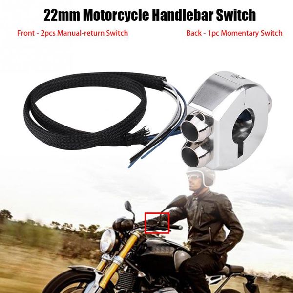 1pcs 22mm motorcycle handlebar momentary latching switch reset button cnc aluminium alloy
1pcs 22mm motorcycle handlebar momentary latching switch reset button cnc aluminium alloy