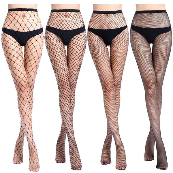 women's long stockings hollow out mesh pantyhose lingerie black fishnet tights female thigh high nylon stockings, Black;white
women's long stockings hollow out mesh pantyhose lingerie black fishnet tights female thigh high nylon stockings, Black;white