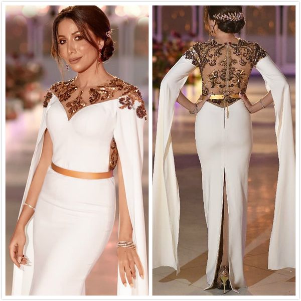aso ebi 2020 arabic white sheath evening dresses lace beaded prom dresses sheer neck formal party second reception gowns zj204, Black;red
aso ebi 2020 arabic white sheath evening dresses lace beaded prom dresses sheer neck formal party second reception gowns zj204, Black;red
