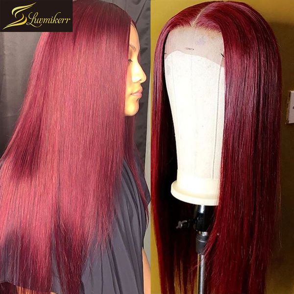 99j peruvian 13Ã6 burgundy long deep part colored straight lace front human hair wigs for black women red frontal wig preplucked, Black;brown
99j peruvian 13Ã6 burgundy long deep part colored straight lace front human hair wigs for black women red frontal wig preplucked, Black;brown