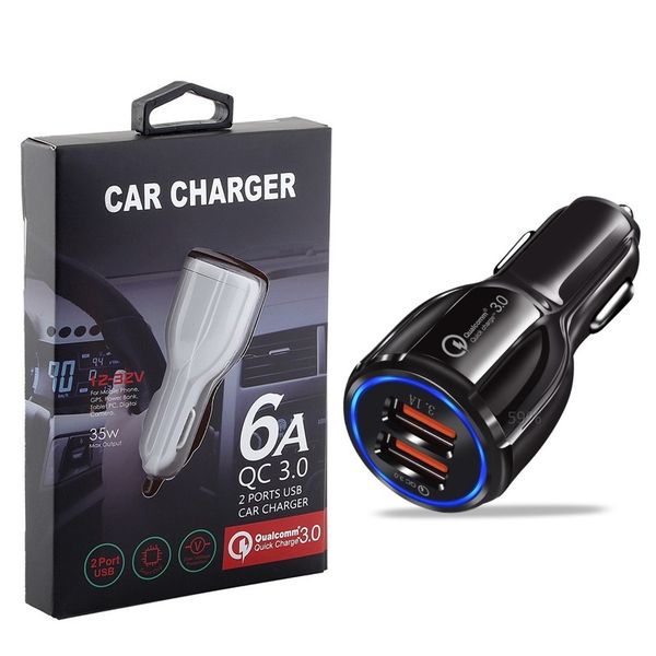 real fast adaptive quick charging qc 3.0 dual usb ports 3.1a car chargers auto power adapter charger for samsung s7 s8 with retial box
real fast adaptive quick charging qc 3.0 dual usb ports 3.1a car chargers auto power adapter charger for samsung s7 s8 with retial box