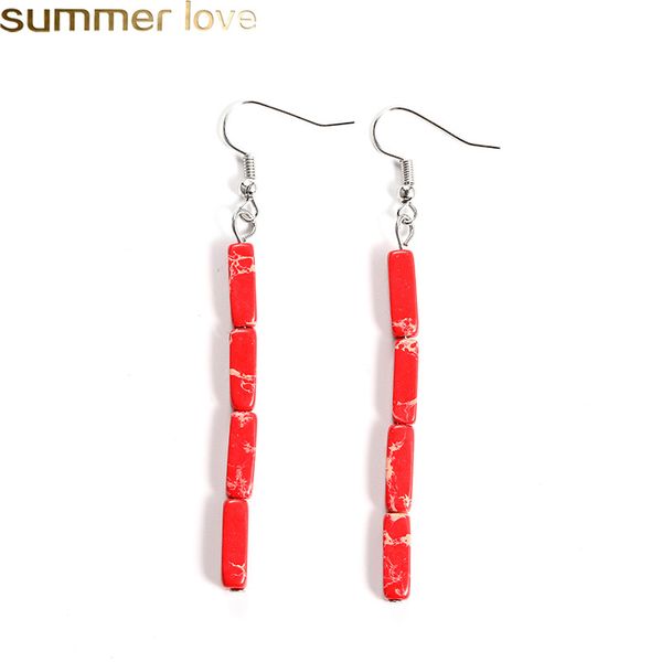 handmade natural stone beads dangle earrings hanging for women female new personality chips drop tassel earring jewelry gifts accessories, Silver
handmade natural stone beads dangle earrings hanging for women female new personality chips drop tassel earring jewelry gifts accessories, Silver