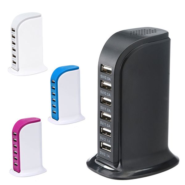 30w multi 6 port usb charger 6a rapid charging station mobile phone desktravel hub connectors extension socket platooninsert
30w multi 6 port usb charger 6a rapid charging station mobile phone desktravel hub connectors extension socket platooninsert