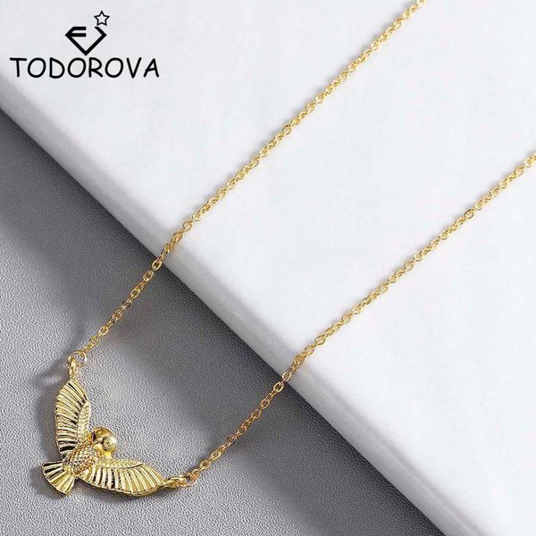 todorova animal owl necklaces for women chokers necklaces stainless steel bird pendant necklace chain collier femme, Silver
todorova animal owl necklaces for women chokers necklaces stainless steel bird pendant necklace chain collier femme, Silver