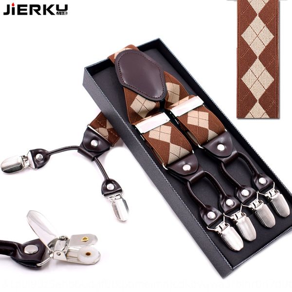6 clip men's band shoulder strap band elastic adjustable straps elastic adjustable jacquard plaid straps clip, Black;white
6 clip men's band shoulder strap band elastic adjustable straps elastic adjustable jacquard plaid straps clip, Black;white