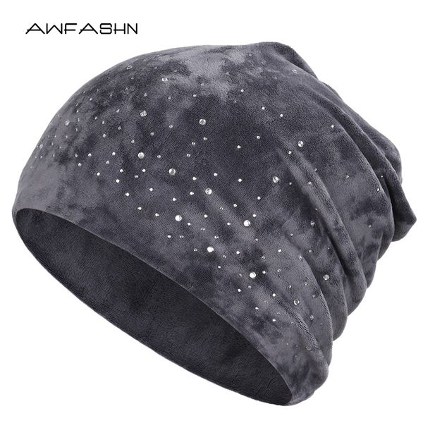 2019 new fashion ladies shiny rhinestone beanie autumn winter female casual hat women velvet fabric soft cap skullies bonnet, Blue;gray
2019 new fashion ladies shiny rhinestone beanie autumn winter female casual hat women velvet fabric soft cap skullies bonnet, Blue;gray