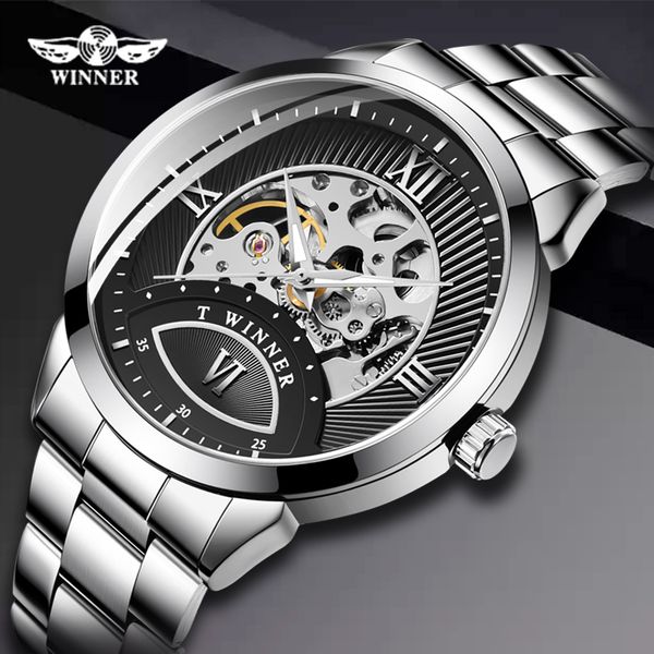 победитель new black мужская skeleton wristwatch нержавеющей стали античная стимпанк повседневный автоматическая скелет механические часы 20, Slivery;brown
победитель new black мужская skeleton wristwatch нержавеющей стали античная стимпанк повседневный автоматическая скелет механические часы 20, Slivery;brown