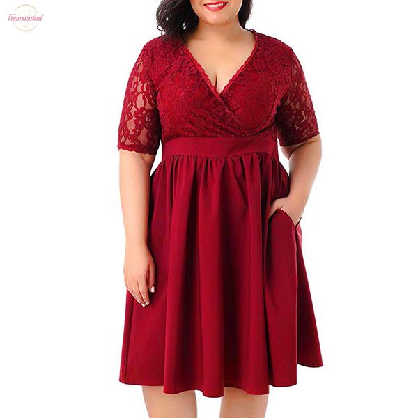 womens large size v neck short sleeved daily dress lace fight waist simple comfortable regular empire dress, Black;gray
womens large size v neck short sleeved daily dress lace fight waist simple comfortable regular empire dress, Black;gray