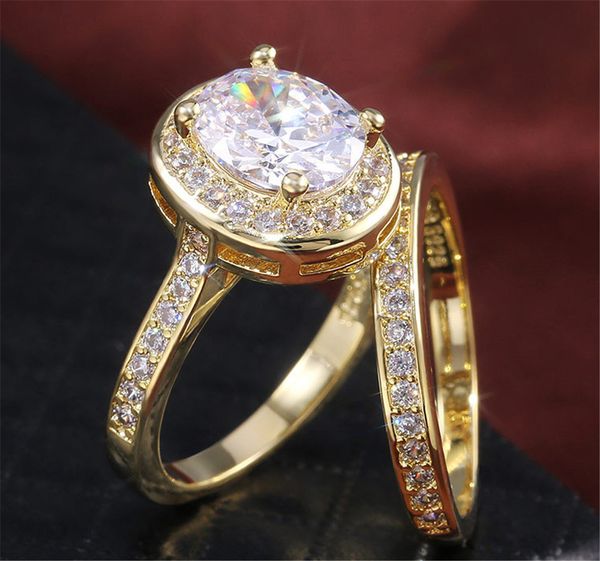 2pcs/set classic cubic zircon wedding ring 925 sterling silver engagement finger ring set for women bridal jewelry rings set, Slivery;golden
2pcs/set classic cubic zircon wedding ring 925 sterling silver engagement finger ring set for women bridal jewelry rings set, Slivery;golden