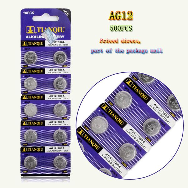 500 pcs factory price wholesale lr43 ag12 alkaline button battery 386a sr43 186 lr1142 1.55v electronic battery for watch toys part
500 pcs factory price wholesale lr43 ag12 alkaline button battery 386a sr43 186 lr1142 1.55v electronic battery for watch toys part