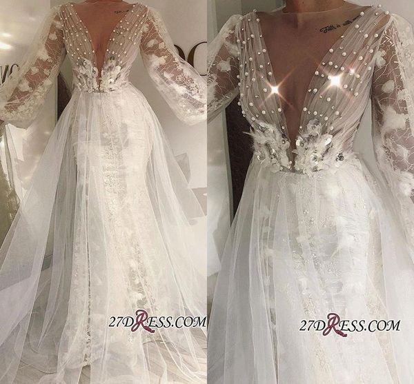 2019 new princess sheer v neck beading lace wedding dresses long sleeves a line appliqued floral tiered skirts bridal gowns bc0529, White
2019 new princess sheer v neck beading lace wedding dresses long sleeves a line appliqued floral tiered skirts bridal gowns bc0529, White
