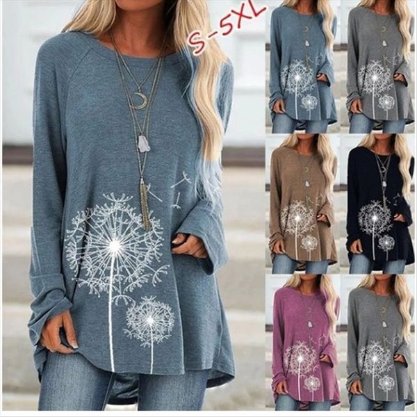 2019 mid- round collar printed sleeve loose 2019 t-shirt mid-long round collar printed long sleeve loose t-shirt sweater sweater, White
2019 mid- round collar printed sleeve loose 2019 t-shirt mid-long round collar printed long sleeve loose t-shirt sweater sweater, White