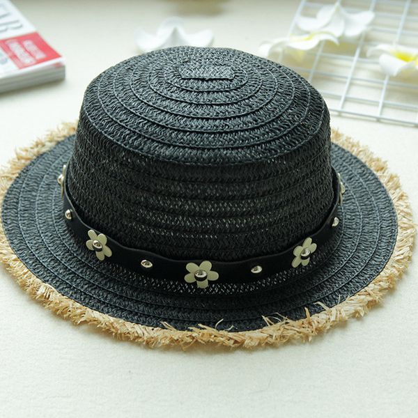korean version of the sweet burr daisy flower rivet straw hat flat along the belt buckle visor hat beach summer flat tide, Blue;gray
korean version of the sweet burr daisy flower rivet straw hat flat along the belt buckle visor hat beach summer flat tide, Blue;gray