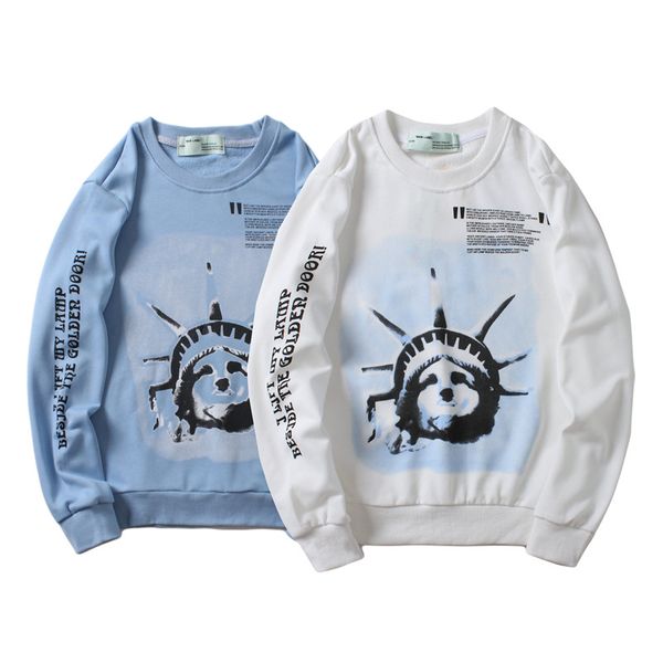 New Hot Sale Liberty Torch High Quality Printed Men's Wear Popular Logo Outerwear Pure Cotton Statue of Liberty Hoodies
New Hot Sale Liberty Torch High Quality Printed Men's Wear Popular Logo Outerwear Pure Cotton Statue of Liberty Hoodies