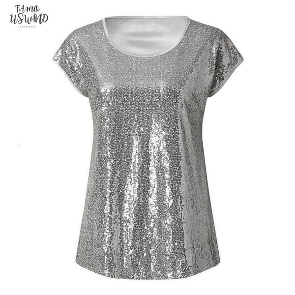 women summer casual tee solid solid colors sequin club fashion short sleeve round neck pullover t shirt loose woman clothing, White
women summer casual tee solid solid colors sequin club fashion short sleeve round neck pullover t shirt loose woman clothing, White