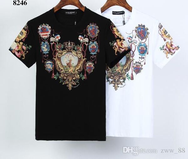 2020 summer italy luxury crown king cock printing london tee t-shirt men women clothes cotton casual t shirt, White;black 
2020 summer italy luxury crown king cock printing london tee t-shirt men women clothes cotton casual t shirt, White;black