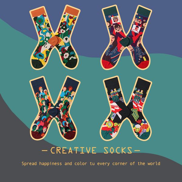 streetwear funny socks women long hip hop winter fall e-girl calcetines mujer divertido fashion cotton art happy strumpfhose, Black;white
streetwear funny socks women long hip hop winter fall e-girl calcetines mujer divertido fashion cotton art happy strumpfhose, Black;white