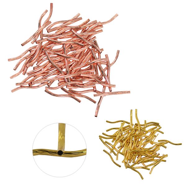 100 pcs engraved pattern tube swirl noodle brass beads diy jewelry making accessories curved tube beads 24mm smooth spacer metal bead 
100 pcs engraved pattern tube swirl noodle brass beads diy jewelry making accessories curved tube beads 24mm smooth spacer metal bead