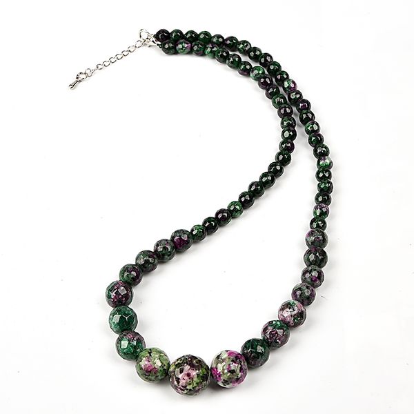 dark red grain with dark green jewelry red and green necklace the mysterious mashup, Silver
dark red grain with dark green jewelry red and green necklace the mysterious mashup, Silver