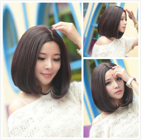 мода женщин короткие прямые волосы парики косплей партии боб парик волос термостойкие, Black
мода женщин короткие прямые волосы парики косплей партии боб парик волос термостойкие, Black