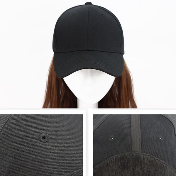 3 colors adjustable women hats bobo hair with black cap wig all-in-one baseball cap
3 colors adjustable women hats bobo hair with black cap wig all-in-one baseball cap