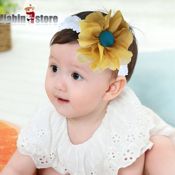 children's flower headdress baby headbands for girls button yarn flower hair band newborn pgraphy props turban, Slivery;white
children's flower headdress baby headbands for girls button yarn flower hair band newborn pgraphy props turban, Slivery;white