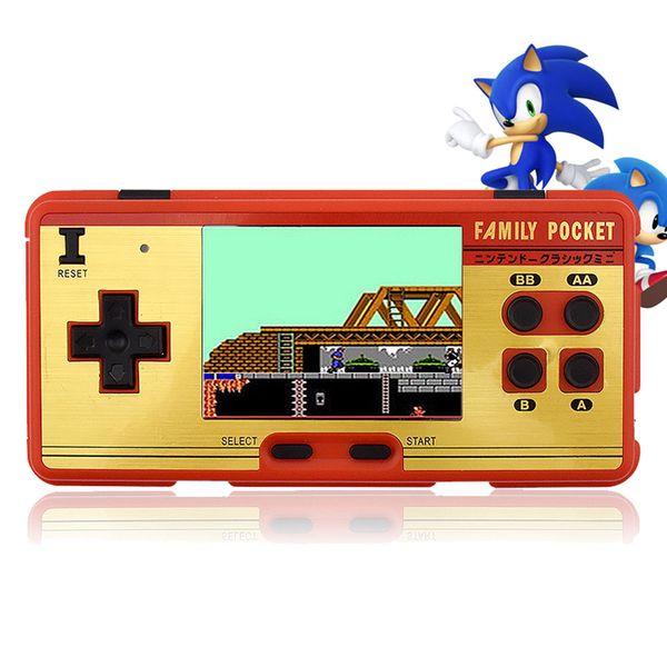 2018 handheld game players built in 638 classic games family pocket 8 bit retro video game console children gift two color
2018 handheld game players built in 638 classic games family pocket 8 bit retro video game console children gift two color