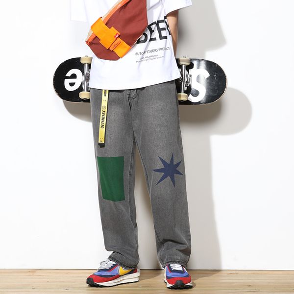 star print grey & navy & light blue baggy skateboard jeans men denim pants lazy casual loose straight wide-leg daddy jeans 5xl
star print grey & navy & light blue baggy skateboard jeans men denim pants lazy casual loose straight wide-leg daddy jeans 5xl