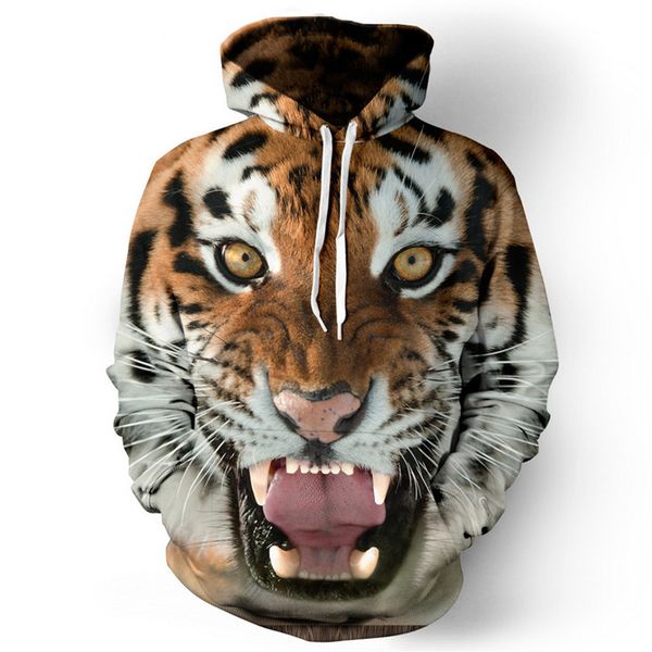 2017 men hoodies hip hop sweatshirt funny 3d tiger lion fashion brand plus size s - 5xl hoodie men tracksuit pullovers, Black
2017 men hoodies hip hop sweatshirt funny 3d tiger lion fashion brand plus size s - 5xl hoodie men tracksuit pullovers, Black