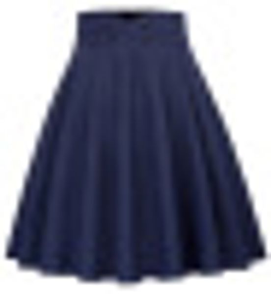 women lady elegant high waist swing pleated a-line skirt party cocktail dress, Black
women lady elegant high waist swing pleated a-line skirt party cocktail dress, Black