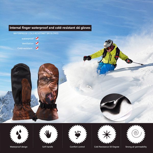gloves winter warm outdoor sports bag refers to waterproof and cold gloves warm cycling bike glove mountaineering mittens, Black
gloves winter warm outdoor sports bag refers to waterproof and cold gloves warm cycling bike glove mountaineering mittens, Black