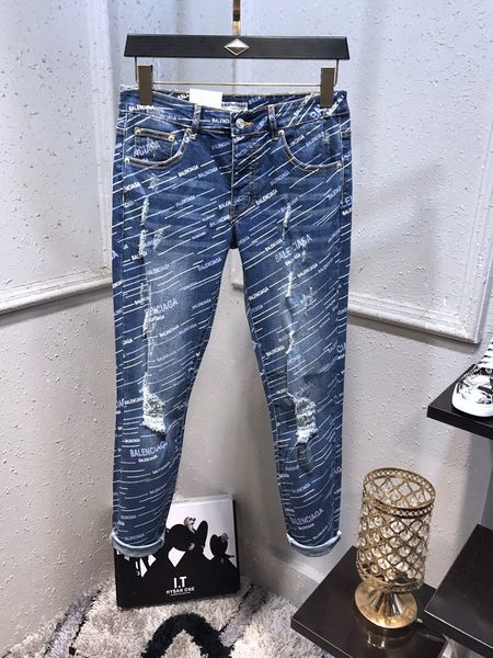 20s new mens designer jeans pattern fashion side stripe stretch jeans skinny spliced ripped stree denim pants us size, Blue
20s new mens designer jeans pattern fashion side stripe stretch jeans skinny spliced ripped stree denim pants us size, Blue
